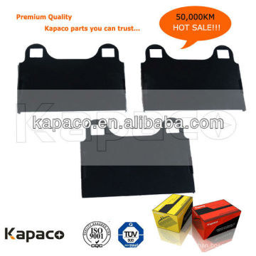 Kapaco Premium Quality Rubberized Brake pad shim D874 para Mercedes-Benz Brake pad